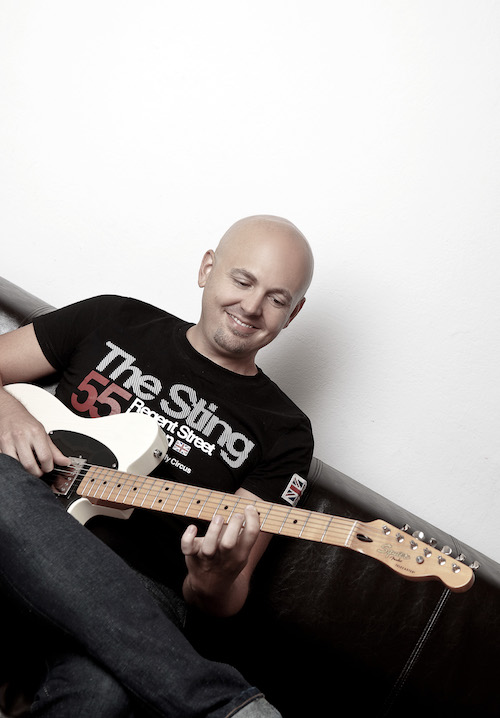 Der Gitarrist Christian Konrad